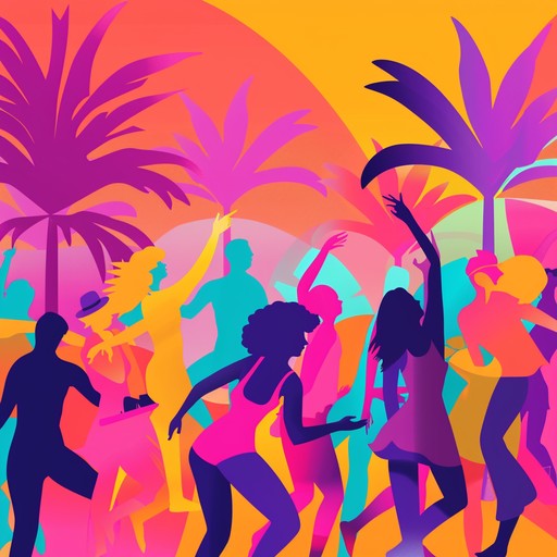 This uplifting house music is brimming with tropical, infectious rhythms, perfect for energizing dance floors and bringing a joyful atmosphere to any summer celebration. Melodic synth lines and percussive elements merge harmoniously.