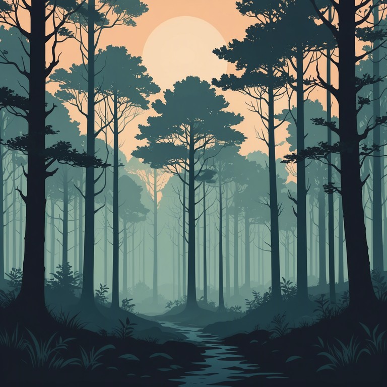 This instrumental track features a deep, folk inspired melody that conjures images of foggy, ancient woodlands and forgotten paths. The subtle interplay of shadows and light is echoed in the music, giving it a timeless, mysterious quality that appeals to dark folk enthusiasts. The song uses minimal instrumentation to create an intimate yet haunting atmosphere.