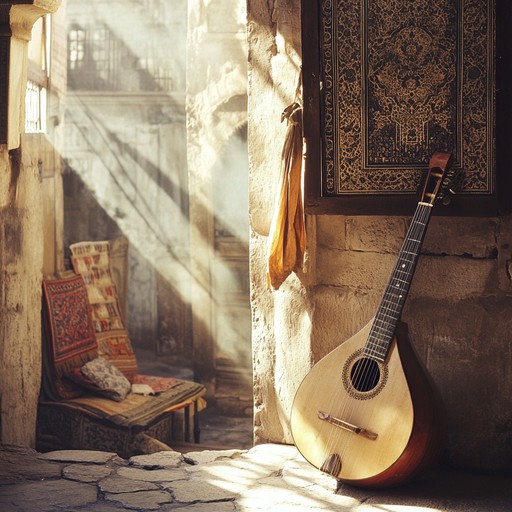 This vibrant instrumental track fuses traditional middle eastern melodies with lively rhythms, creating an energetic atmosphere that embodies hope and the joy of new beginnings. The oud leads the melody, inviting listeners on a journey through sun soaked deserts and blossoming oases.