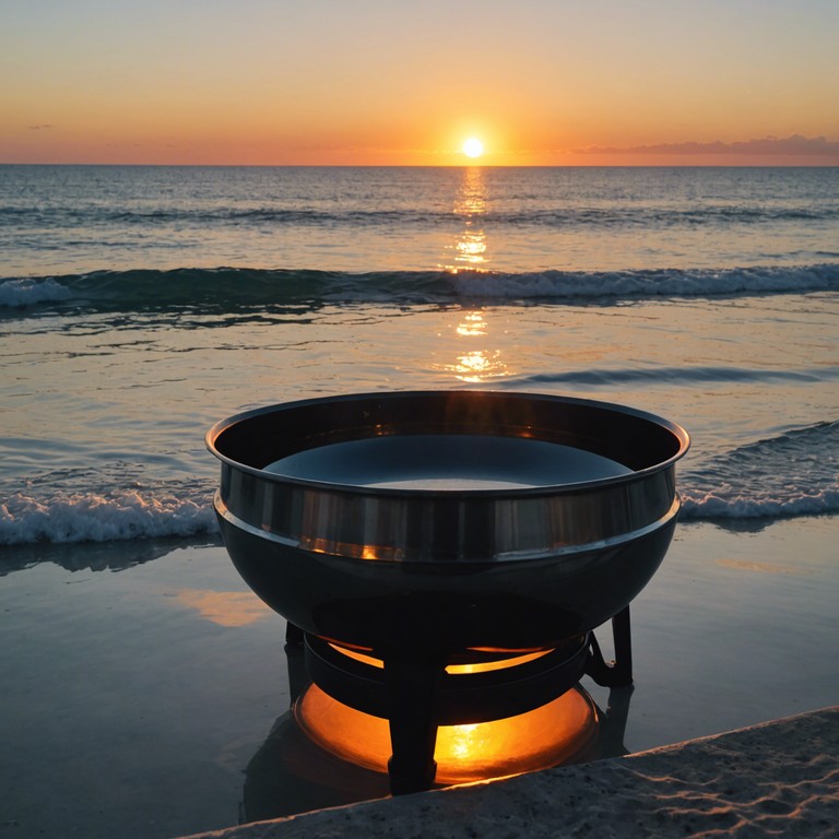 Crafted for deep relaxation and meditative peace, this track uses the steelpan's harmonious vibrations to gently guide listeners through a sound journey, as if floating on the calm caribbean sea at dusk. The reggae rhythms provide a soft background, perfect for unwinding or practicing mindfulness.