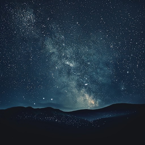 Immerse in a shimmering soundscape where glistening synths and ethereal pads create a dreamy atmosphere. This glittery tune draws on heart tugging harmonies and melodic lines, evoking a profound sense of yearning and nostalgia for grand cosmic love. Perfect for creating a transcendent and wistful experience.