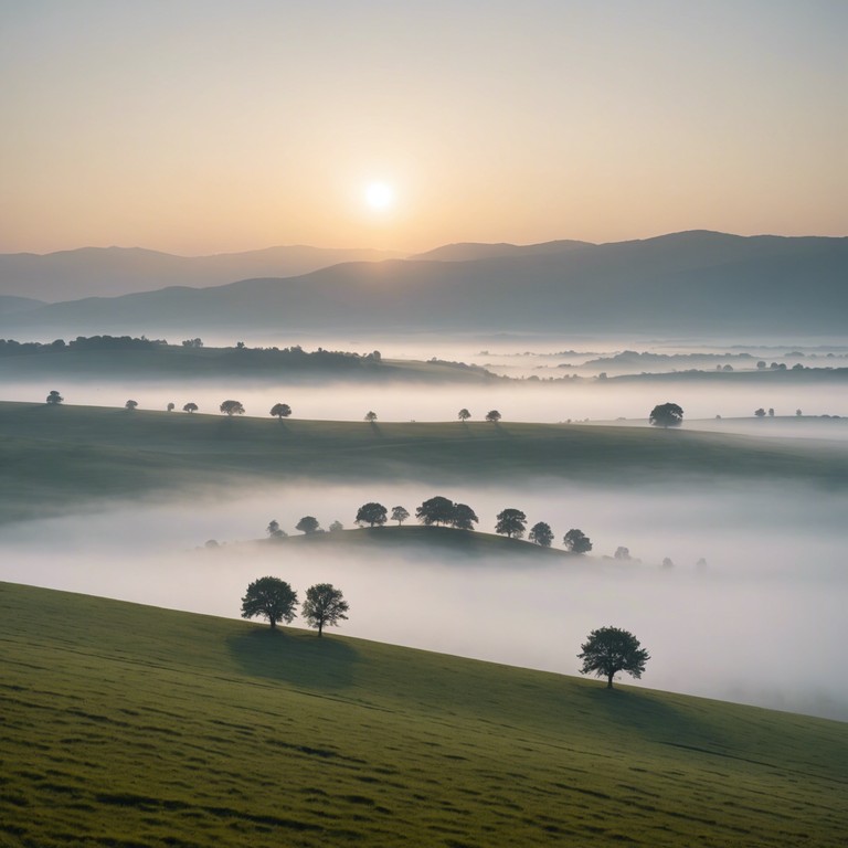 This composition begins with a simple yet profound piano riff that gradually weaves into lush, soaring string arrangements, evoking a sense of rebirth and endless possibilities as the first light of dawn breaks the horizon. The piece crescendos into a powerful culmination, symbolizing hope and rejuvenation.