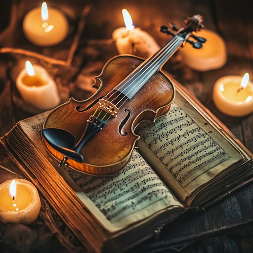 An instrumental composition blending traditional jewish melodies with modern interpretations, featuring expressive violin leading through a heartwarming narrative of cultural heritage and familial bonds.