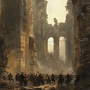 rebellious and fiery neoclassical anthem with intense dynamics.