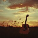 relaxing soft rock instrumental with calming guitar strums