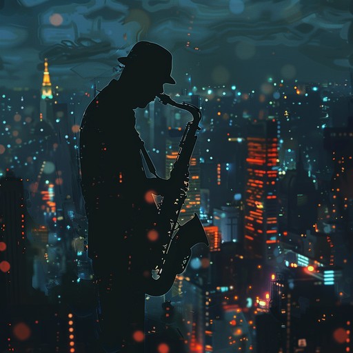 This track, perfect for twilight city adventures, melds jazz sophistication with the visceral thrill of hip hop rhythms. Its saxophone flows over a lively, bass driven beat, creating a uniquely atmospheric vibe perfect for cruising or contemplative evenings.