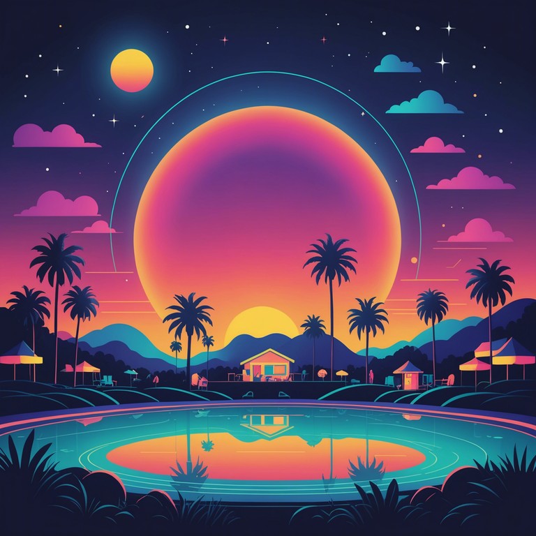 Capturing the quintessence of 80s night life and carefree energy, this piece mixes classic synth sounds with a modern rhythm section to dance the night away under neon lights.