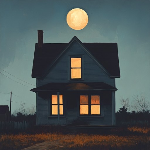 This composition features a series of eerie, whisper like sounds that coil beneath a dense layer of haunting ambient textures, creating a feeling of stepping into an otherworldly haunted house. As the layers build, the track becomes increasingly unsettling, designed to evoke images of dim corridors and forgotten rooms quietly claiming back their space from time.