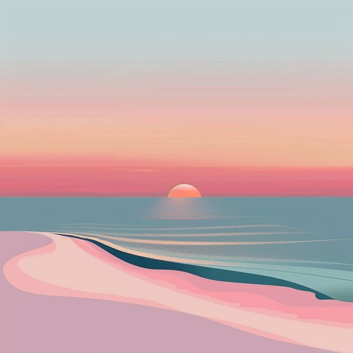 Experience the serene vibes of a peaceful beachside sunset. Gentle harp melodies intertwine with the rhythmic sound of calming waves, creating a relaxing ambiance perfect for unwinding and relaxation.