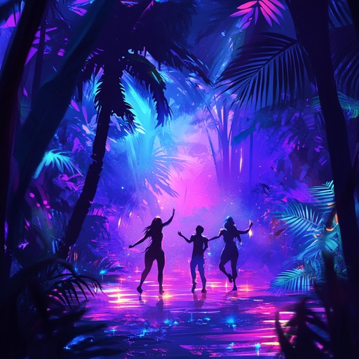 A vivacious blend of energetic beats and on trend synths, infused with tropical dance vibes. This electrifying groove is designed to get listeners moving, channeling the vibrancy of neon lights and the untamed atmosphere of a jungle party.