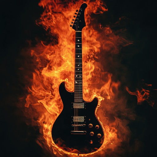 This composition captures the raw power and emotional depth of a passionate rock anthem. With guitar riffs that ascend like flames and a rhythm section that pulses with fervent energy, it evokes a sense of intense emotional release. A dynamic blend of epic guitar solos, driving bass lines, and thunderous drums paints a vivid picture of love, loss, and triumph.