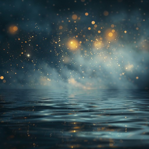 Dive into a celestial soundscape with atmospheric layers and dreamy textures, capturing a calming and serene experience that transports listeners to a tranquil dream world, filled with ethereal and soothing sounds