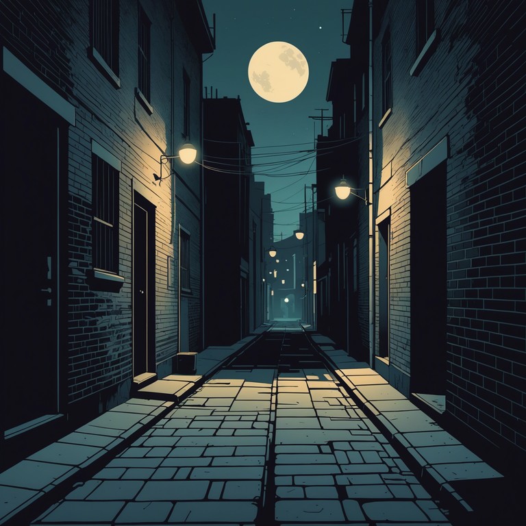 This composition dives deep into the essence of nocturnal rebellion, blending somber tones with assertive rhythms to capture a night where shadows come alive and challenge the norm. The electric guitar leads a procession through melancholic melodies, punctuated by bursts of defiant energy, crafting a goth anthem that lingers like the echoes in an alleyway.