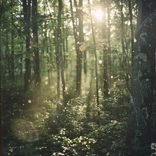 This orchestral piece draws inspiration from the vivid essence of a thriving forest. Utilizing rich strings, powerful brass, and buoyant woodwinds, it embodies the unyielding energy and splendor of nature's heartbeat. The music swells with excitement and bursts into euphoric climaxes, capturing the relentless spirit of exploration and wonder.