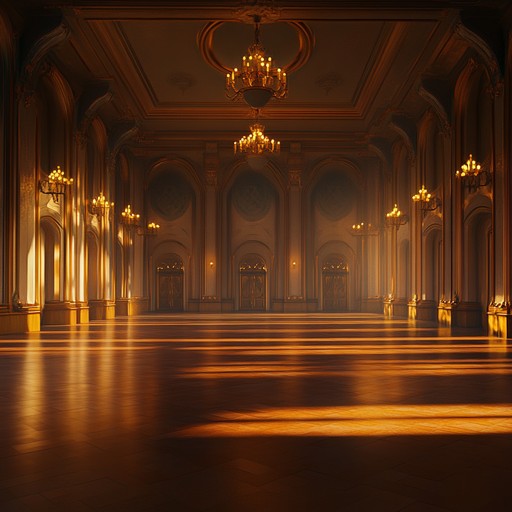 A haunting instrumental waltz that captures the mystery and intrigue of an empty ballroom lit only by flickering candles, with melodies that weave through shadows.