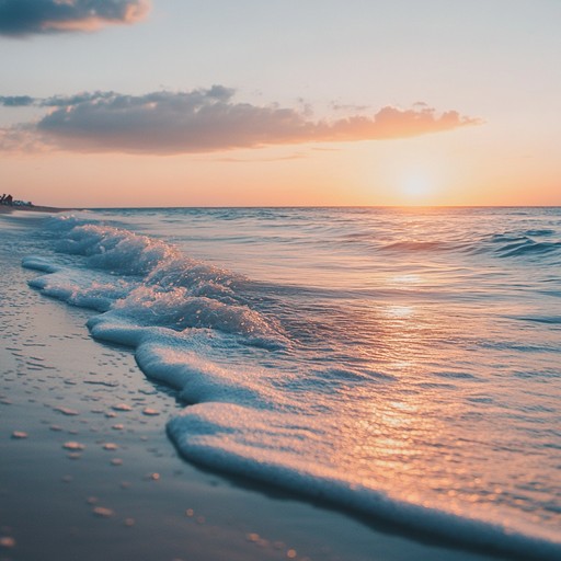 Picture a radiant island sunset casting warm colors across the horizon. The dreamy calypso melodies seamlessly blend with the sights and sounds as gentle waves lap against the shore. The steel drum tones create an ethereal experience, ushering in a soothing and unforgettable evening.