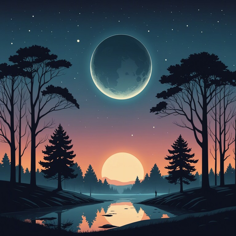 The track captures the essence of solitary reflection through a unique blend of traditional african rhythms, creating a sonic landscape that is both introspective and culturally rich. It features an ethereal mix of light percussive beats and melodic lines, which convey a sense of longing and contemplation under a moonlit sky.