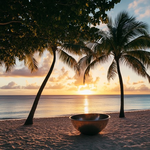 A captivating instrumental journey blending soulful calypso rhythms with gentle oceanic sounds, evoking the warmth of caribbean sunsets and the serenity of tropical breezes.