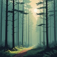 mystic flute, whispering trees, calm relaxation.