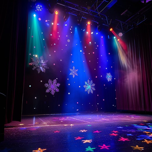 A vibrant and energetic instrumental showcasing dynamic rap verses over festive beats, infused with jingling rhythms and punchy basslines to create an upbeat holiday atmosphere.
