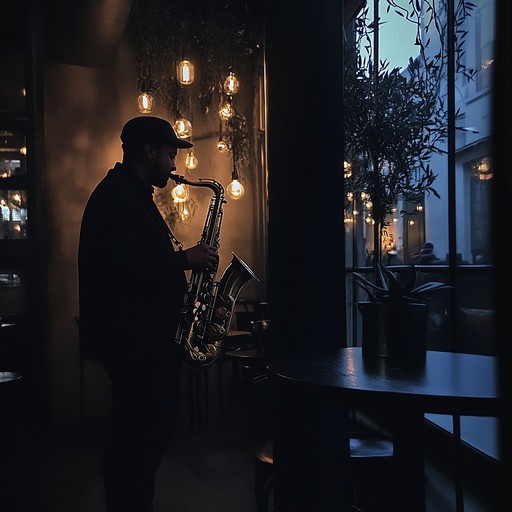 A carefully crafted instrumental piece, centering around a lonely piano in a dimly lit bar, accompanied by a gentle saxophone. Each note is infused with deep melancholy and soulful reflection, ideal for quiet, introspective listening sessions.