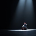 an instrumental portraying a clown's solitary, melancholic melody.