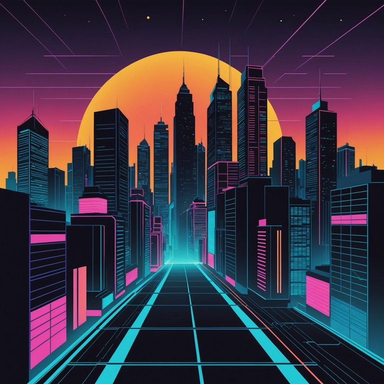 Imagine walking through a dark future cityscape, where every corner offers new depths of eeriness enhanced by the synthetic beats of this track, ideal for narratives set in shadowy, futuristic environments.