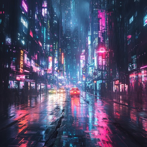 Evoking a night time urban landscape, this track combines pulsating synths with dark, immersive grime rhythms, creating a mysterious and electrifying atmosphere.