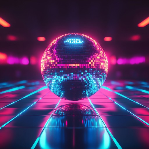 A nostalgic yet forward thinking instrumental track blending the rhythmic grooves of disco with heartfelt, emotional undertones of funk. The song features a constant pulsating beat, groovy bass lines, and shimmering melodies that transport listeners to a vibrant dance floor under glimmering neon lights. Dynamic in structure, it captivates from start to finish, evoking joy, passion, and unity.