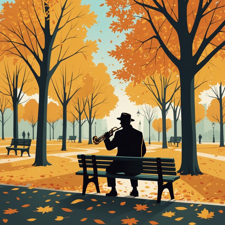 This track blends the sophisticated structure of jazz with the deep, emotive tonalities of soul music, creating a sound that mirrors the reflective yet hopeful ambiance of an autumn day. The melody carried by a clear, expressive saxophone invokes a sense of nostalgia and warmth, intertwined with complex improvisations that reflect the fleeting beauty of fall.