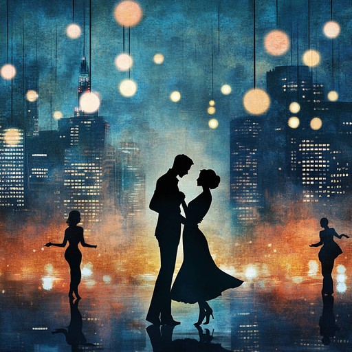 A cheerful instrumental swing song that captures the excitement of city nights, featuring lively melodies and vibrant rhythms reminiscent of classic big band performances, inspiring listeners to dance and feel uplifted.