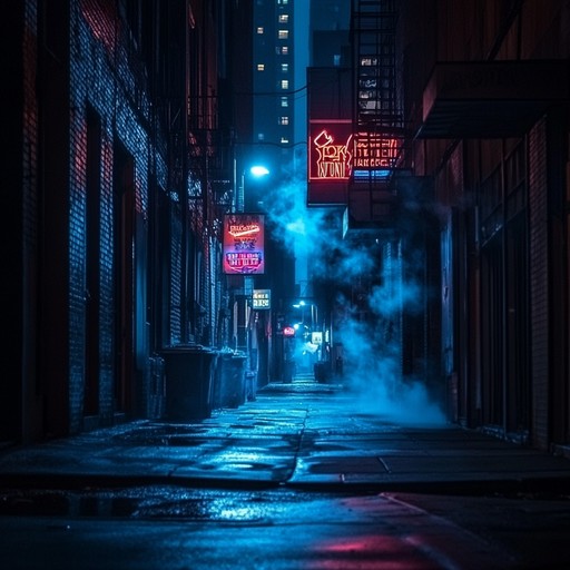 This instrumental r&b piece combines brooding melodies and atmospheric soundscapes, capturing the feeling of wandering alone through deserted city streets under the glow of flickering neon lights. The electric piano leads softly over deep bass and subtle rhythms, evoking introspection and melancholy