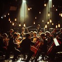 powerful orchestral swing blending energetic vintage rhythms