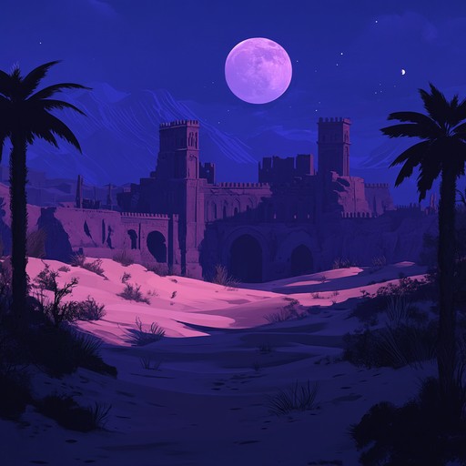 This instrumental track invites listeners into a mysterious, deserted middle eastern oasis. The haunting melody of the oud guides us through eerie, echoing valleys and ancient, forgotten ruins, evoking an unsettling yet mesmerizing atmosphere that leaves you spellbound.