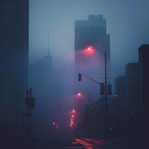 A somber track that mirrors the feeling of being alone in a vast city, featuring slow, haunting beats and an electric piano, perfect for moments of introspection.