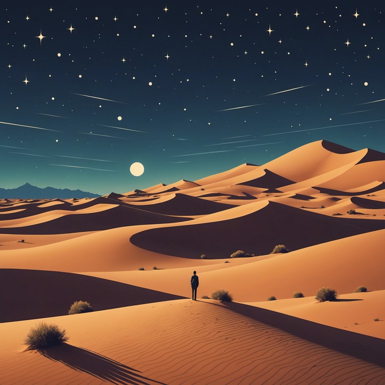 This track uses the expressive tones of the oud to craft a narrative that transports listeners to a tranquil oasis within an ever shifting desert, highlighting the beauty and depth of middle eastern musical traditions.