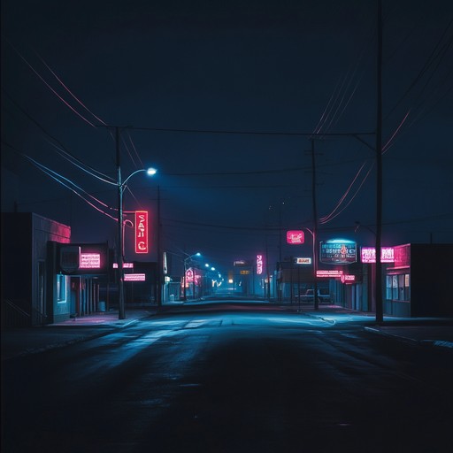 A soulful instrumental blending ambient guitar and subtle synths, evoking the quiet introspection of wandering alone through empty city streets after dark.