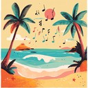 an upbeat reggae tune bringing sunshine and joyful island vibes.