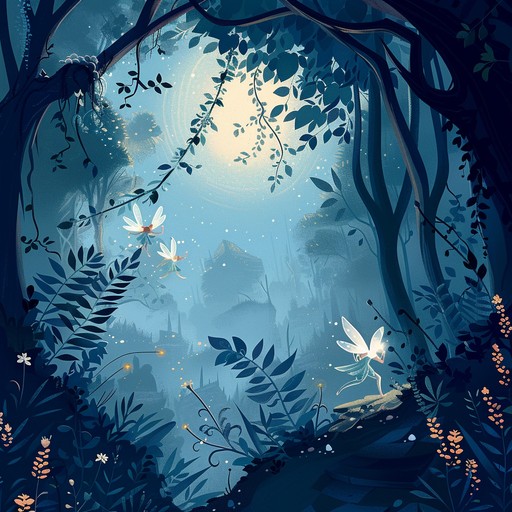 This composition conjures the image of an enchanted forest filled with mystical creatures dancing under a starlit sky. The symphony of twinkling chimes, ethereal strings, and playful flutes creates an enchanting atmosphere that transports listeners to a world of magic and wonder.