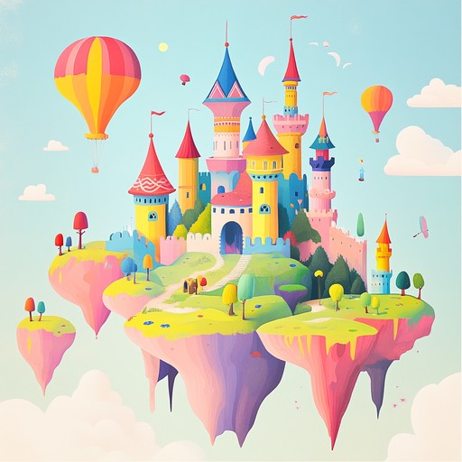 A delightful and uplifting melody that invites children to embark on magical adventures through fantastical kingdoms. The music sparkles with joy and the wonder of discovering enchanted realms.