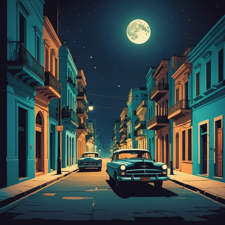 This track combines deep, melancholic afro cuban rhythms with a haunting atmosphere, reflecting the somber shadows of havana under a full moon. The music carries a weight of history and emotion, perfect for reflective and introspective moments.