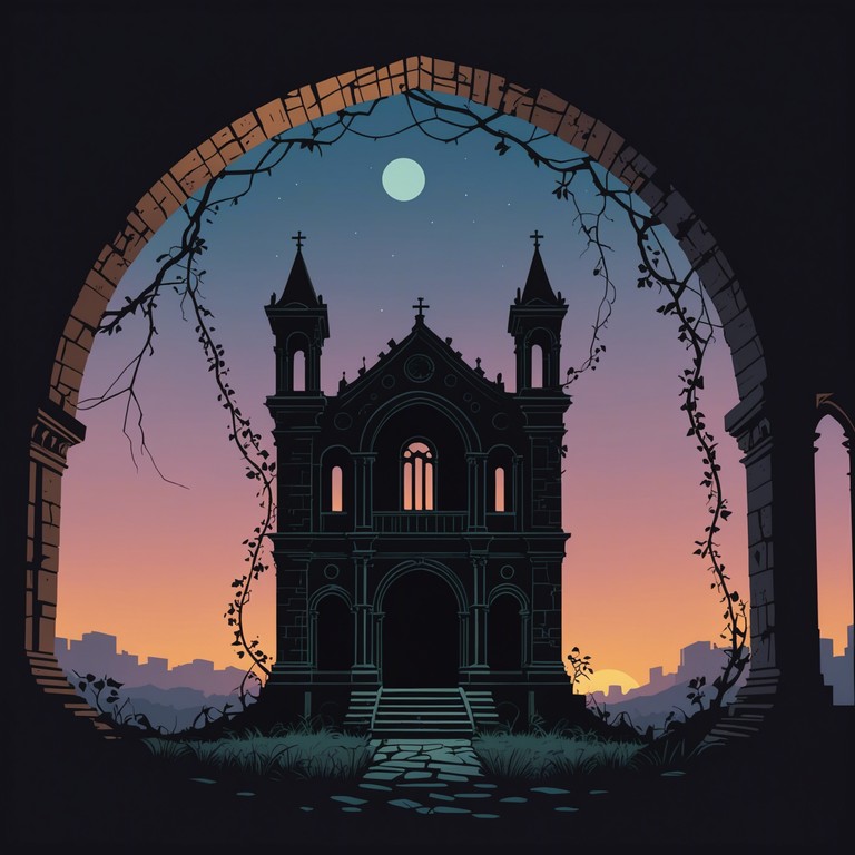 This track features a haunting, ethereal melody that seems to weave through forgotten ancient ruins, stirring echoes of past secrets and untold stories. The primary sound is produced by an echoing pipe organ, adding to the mystical and spine chilling atmosphere. This piece is designed to evoke a sense of ancient mystery and suspense, perfect for a scene exploring abandoned, time worn temples or castles.