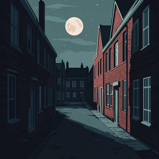 An evocative instrumental track that blends classic oldies style with mysterious melodies, creating a haunting atmosphere reminiscent of deserted streets in an old town at midnight