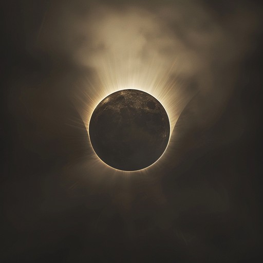 Imagine a musical journey through a solar eclipse. The track begins with smooth synth waves, gradually building intensity with throbbing basslines and urgent percussion. Midway, cascading arpeggios add layers of tension, culminating in a crescendo of dramatic, lush pads that leaves listeners breathless.