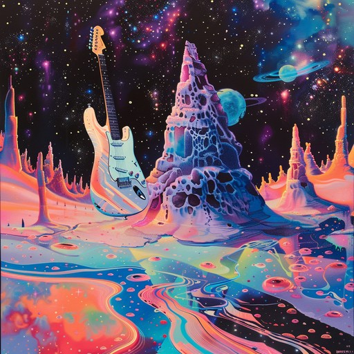 Dive into a galactic voyage of experimental rock fused with funky elements. This instrumental features electric guitar driven rock rhythms, accented by funky bass lines and cosmic soundscapes for an exploratory and unpredictable musical adventure. The dynamic fluctuations complement the journey’s twists and turns, captivating the listener from start to finish.