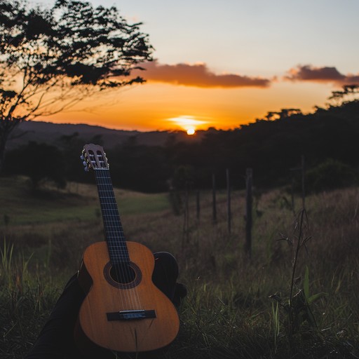 A tranquil and captivating instrumental piece that gently takes listeners on a serene journey through the brazilian countryside, evoking the warmth of afternoon sun rays and the sounds of nature. The melody is carried by the nylon string guitar with delicate plucked notes that capture the essence of rural life. Ideal for creating a peaceful and nostalgic atmosphere.