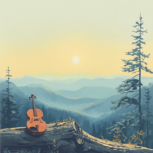 A lively instrumental bluegrass tune that captures the heartfelt passion and vibrant energy of the appalachian mountains, featuring rapid fiddle melodies and driving banjo rhythms