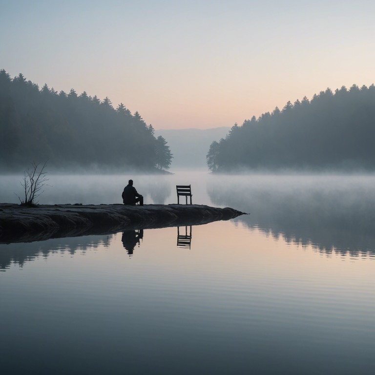 This composition is crafted to evoke a journey of self discovery and solitude. With its sustained, gentle melodies and understated harmonics, the piece acts as a backdrop for meditation or deep reflection, assisting listeners in exploring the quieter corners of their minds while maintaining an atmosphere of calm contemplation. The music slowly builds and recedes in a way that mimics the natural rhythms of introspection.