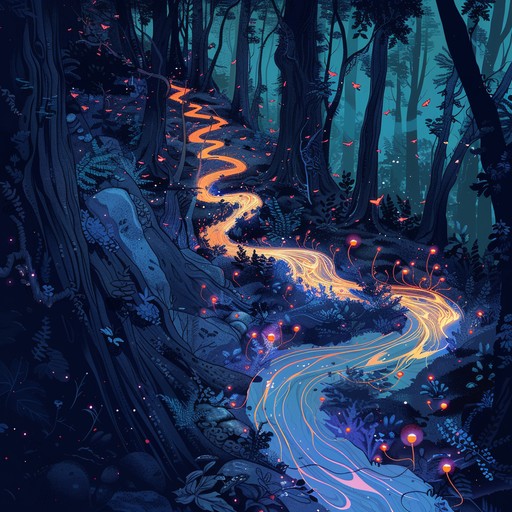 Dive into an enchanting forest with groovy basslines, quirky percussions, and ethereal melodies. This freak folk instrumental evokes the mystical essence of nature, bringing vibrant and playful elements to a captivating soundscape.