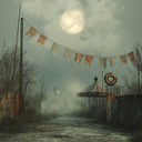 an unsettling melody captures the spirits of a forsaken fair.